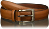 Perry Ellis Men's Portfolio Timothy Leather Belt (Sizes 30-54 Inches Big & Tall)