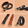 Pin Buckle Leather Belt
