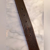 Coach Vintage Italian Cowhide Leather & Brass Hardware Size Small 8563 Belt